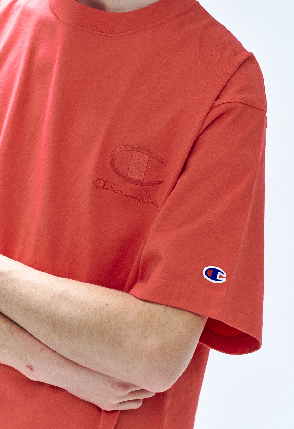 Champion × 417 EDIFICE 別注「ダブルロゴ Tee」が発売 (チャンピオン エディフィス Double Logo)