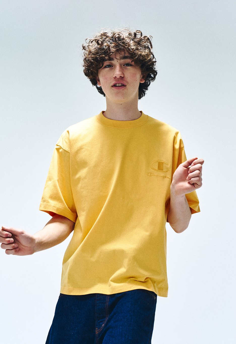 Champion × 417 EDIFICE 別注「ダブルロゴ Tee」が発売 (チャンピオン エディフィス Double Logo)