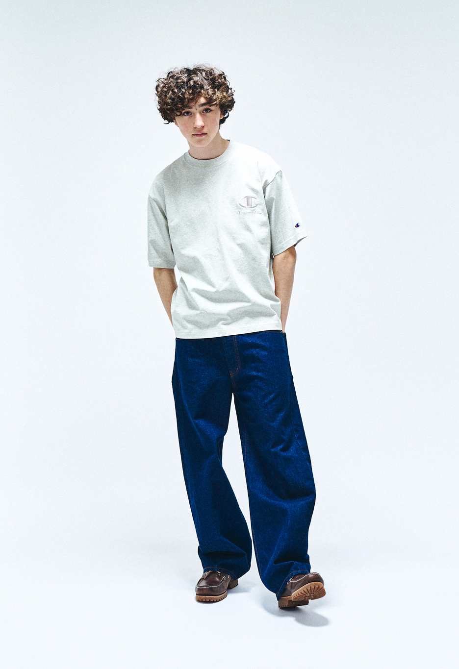 Champion × 417 EDIFICE 別注「ダブルロゴ Tee」が発売 (チャンピオン エディフィス Double Logo)
