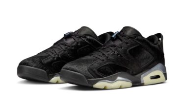 【2026年 2/19 発売予定】NIKE AIR JORDAN 6 LOW “Blackout” (ナイキ エア ジョーダン 6 ロー "ブラックアウト") [IO9786-001]