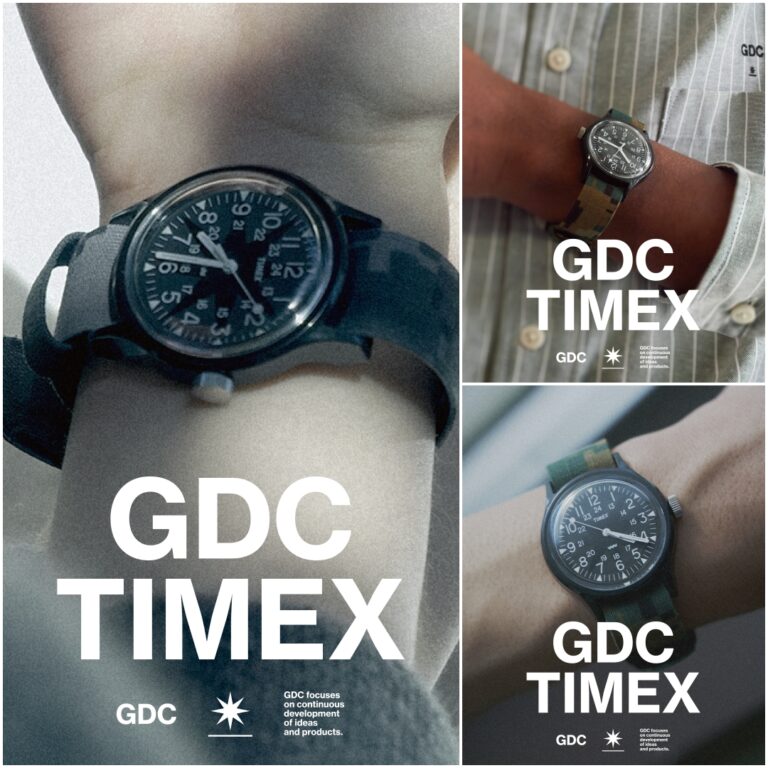 GDC × TIMEX コラボ Camber & SS TEEが2025年 3/22 発売 (ジー