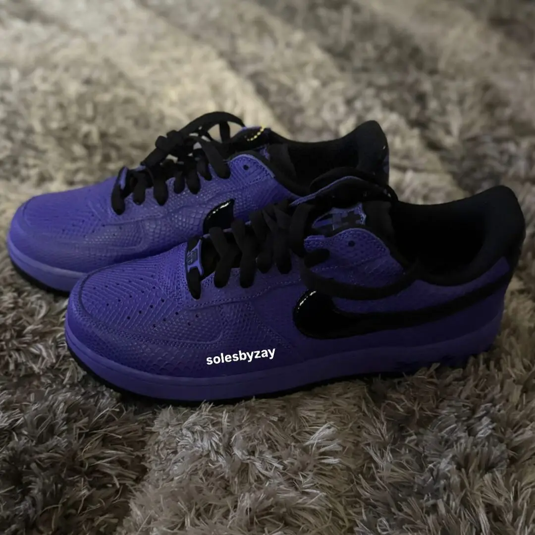 【2025年 9月 発売予定】FC Barcelona × Kobe Bryant × NIKE AIR FORCE 1 LOW QS “Persian Violet” (FCバルセロナ コービー・ブライアント ナイキ エア フォース 1 ロー “ペルシアンバイオレット”) [II7062-500]
