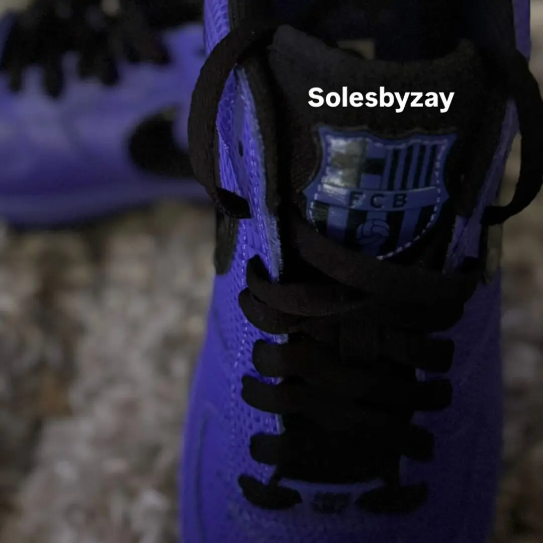 【2025年 9月 発売予定】FC Barcelona × Kobe Bryant × NIKE AIR FORCE 1 LOW QS “Persian Violet” (FCバルセロナ コービー・ブライアント ナイキ エア フォース 1 ロー “ペルシアンバイオレット”) [II7062-500]