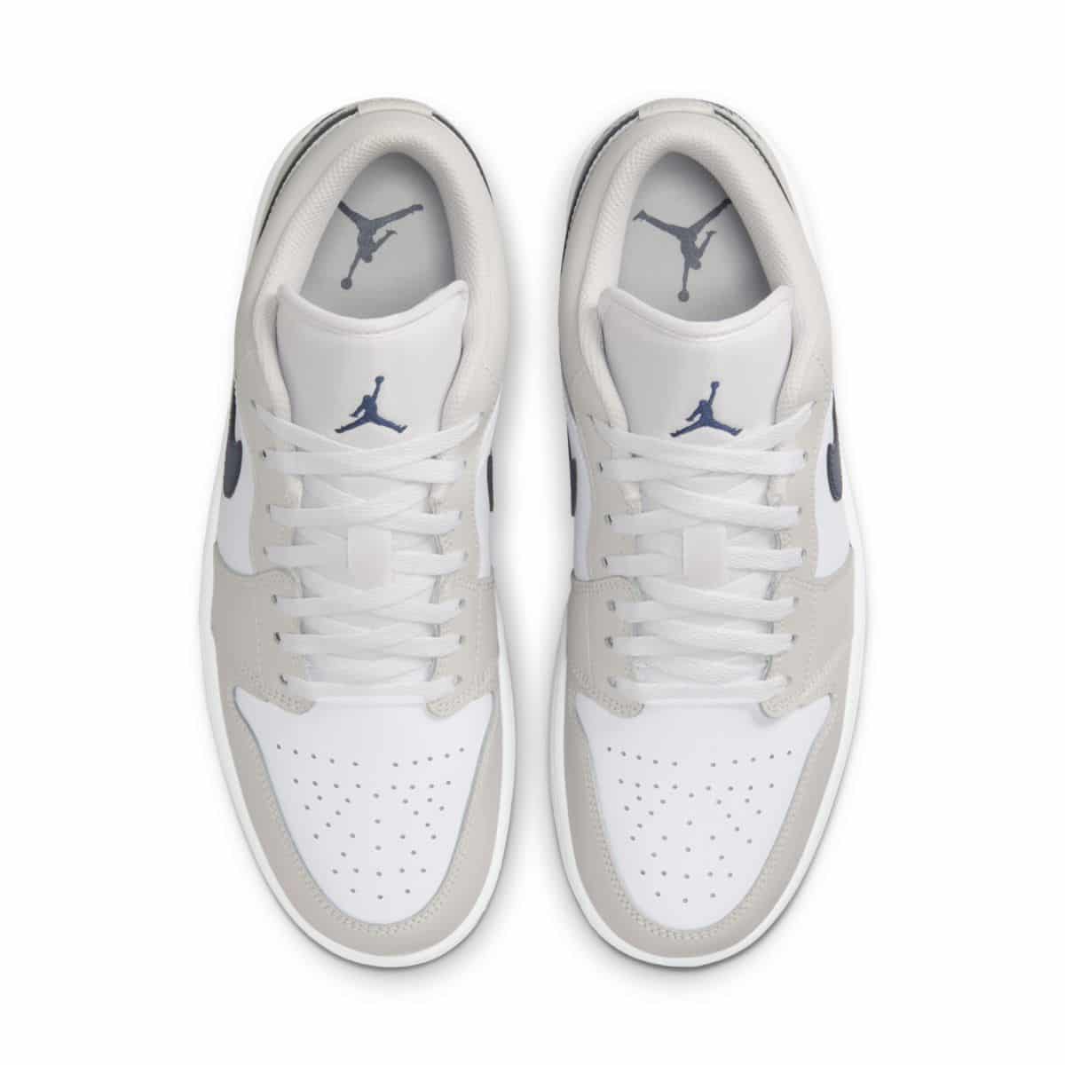 【2025年 3/24 発売】NIKE AIR JORDAN 1 LOW “Georgetown/White/Midnight Navy” (ナイキ エア ジョーダン 1 ロー “デニム/ホワイト/ミッドナイトネイビー”) [553558-146]