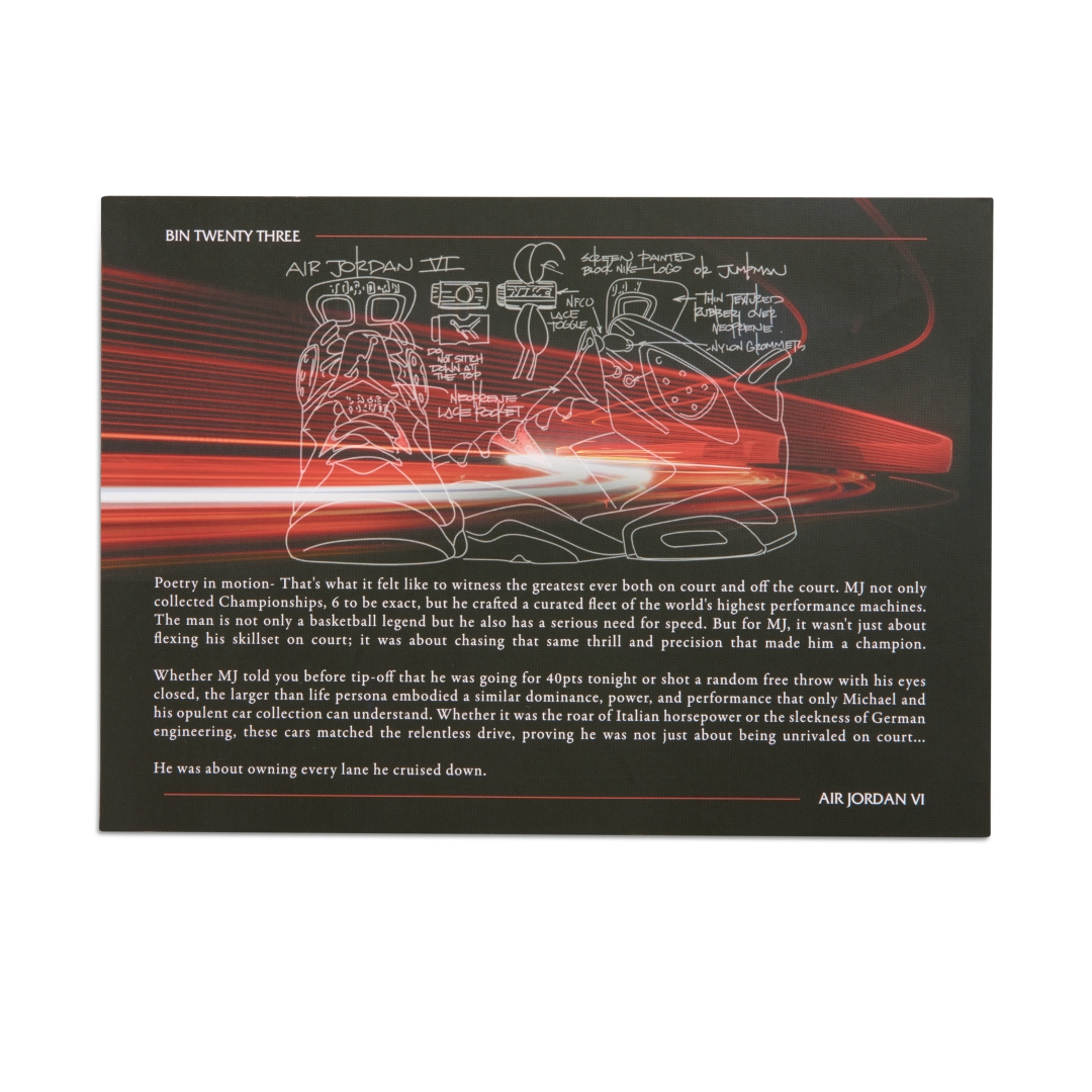 【2026年 2/13 発売】NIKE AIR JORDAN 6 RETRO PREMIUM “BIN 23” (ナイキ エア ジョーダン 6 レトロ プレミアム) [II6558-001]