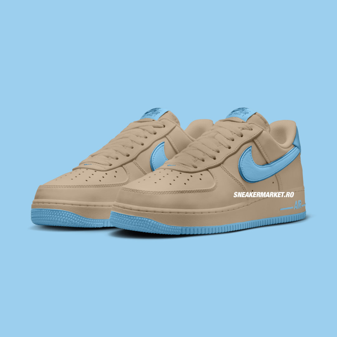 【2025年末 発売予定】Kobe Bryant × NIKE AIR FORCE 1 LOW RETRO QS “Linen/University Blue” (コービー・ブライアント ナイキ エア フォース 1 ロー レトロ “リネン/ユニバーシティブルー”) [IH1018-200]