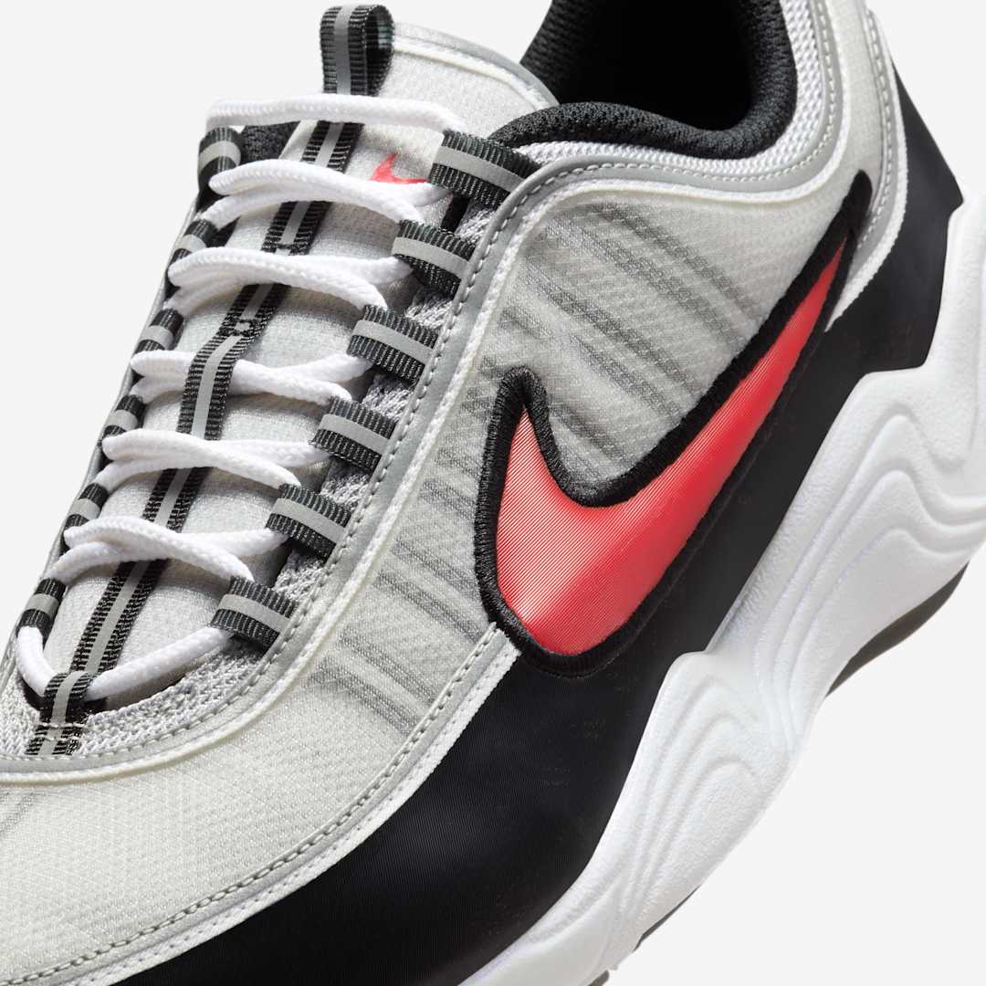 【2025年 4/9 発売】NIKE AIR ZOOM SPIRIDON “Metallic Silver/Sport Red” (ナイキ エア ズーム スピリドン “メタリックシルバー/スポーツレッド”) [II1161-095]