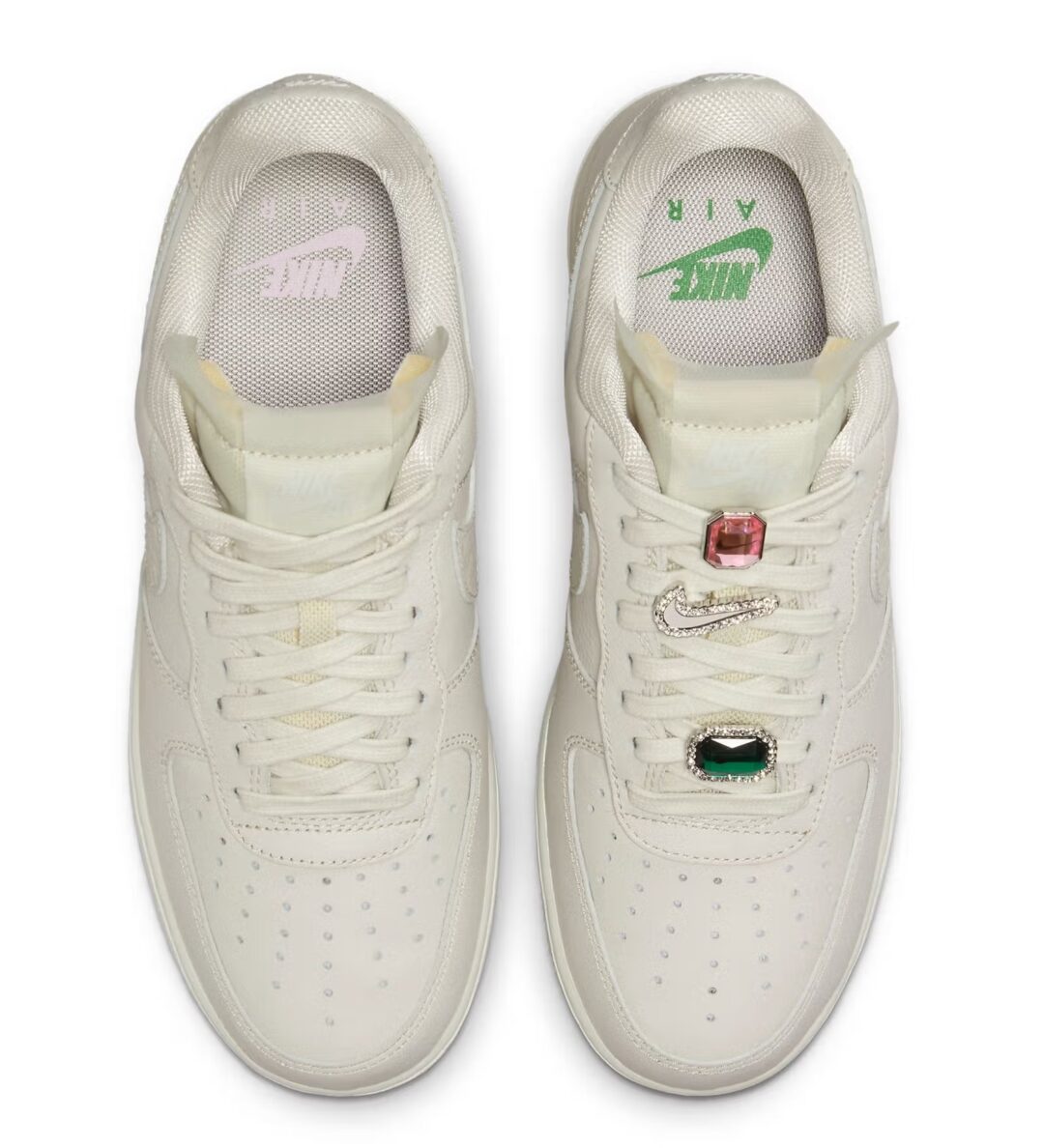 【2025年 夏 発売予定】NIKE W AIR FORCE 1 LOW PREMIUM “Bling/Light Bone” (ナイキ ウィメンズ エア フォース 1 ロー プレミアム “ブリンブリン/ライトボーン”) [DN5463-001]