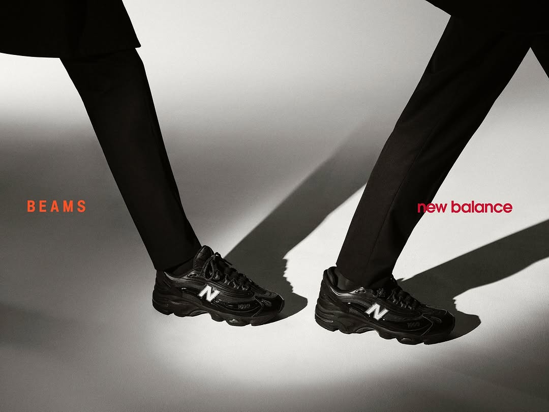 【国内 2025年 4/19 & 4/21 発売】BEAMS × New Balance 別注 M1000 BBE “Black” (ビームス ニューバランス) [M1000BBE]