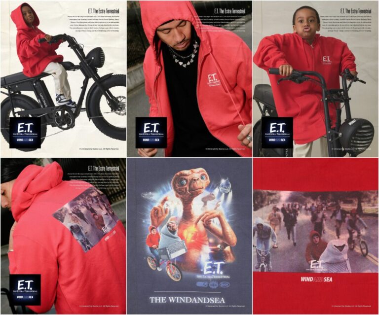 WIND AND SEA × 映画「E.T.」Special Collectionが予約販売