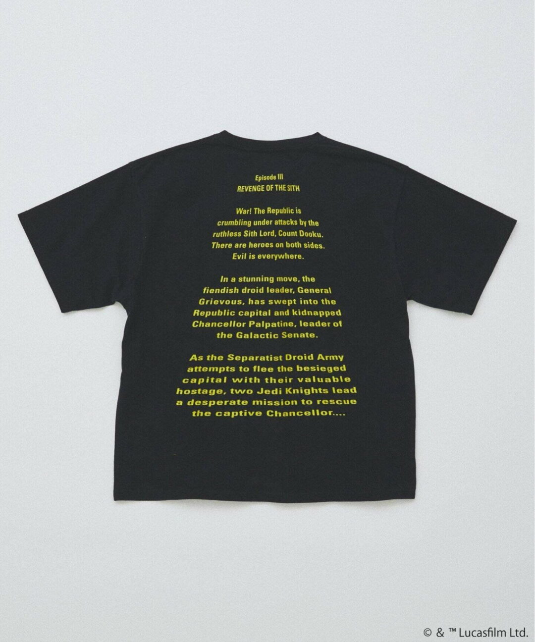 STAR WARS collection by JOURNAL STANDARD 別注プリントTEEが2025年 4/27 順次発売 (ジャーナルスタンダード スターウォーズ)