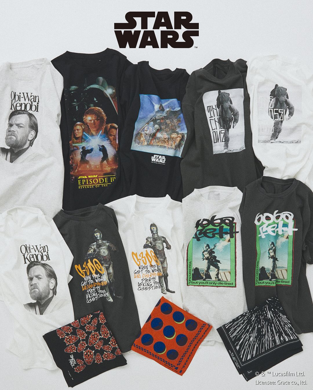 STAR WARS collection by JOURNAL STANDARD 別注プリントTEEが2025年 4/27 順次発売 (ジャーナルスタンダード スターウォーズ)