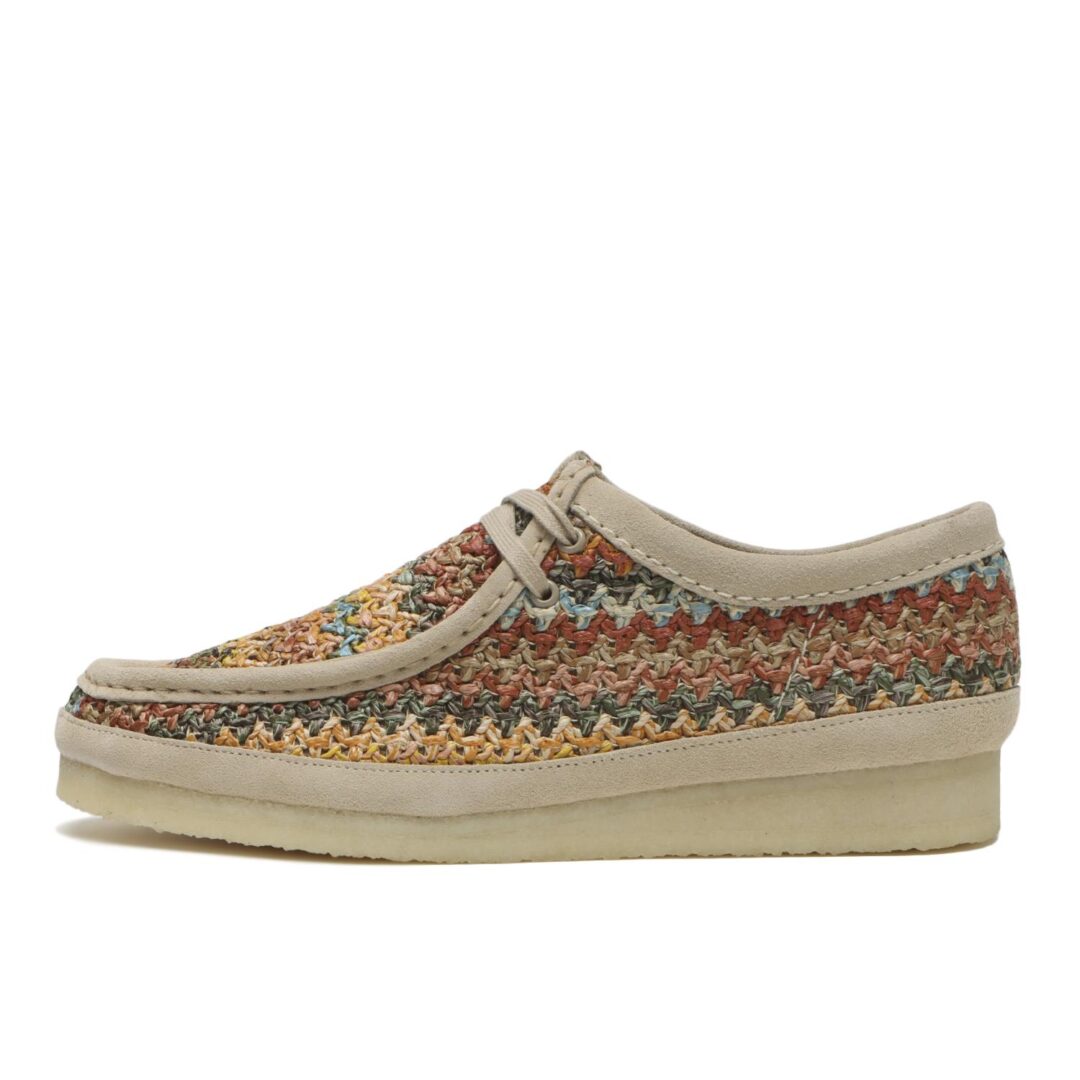 【2025年 4/5 発売】Clarks WALLABEE “MULTI RAFFIA” (クラークス ワラビー “マルチラフィア”)