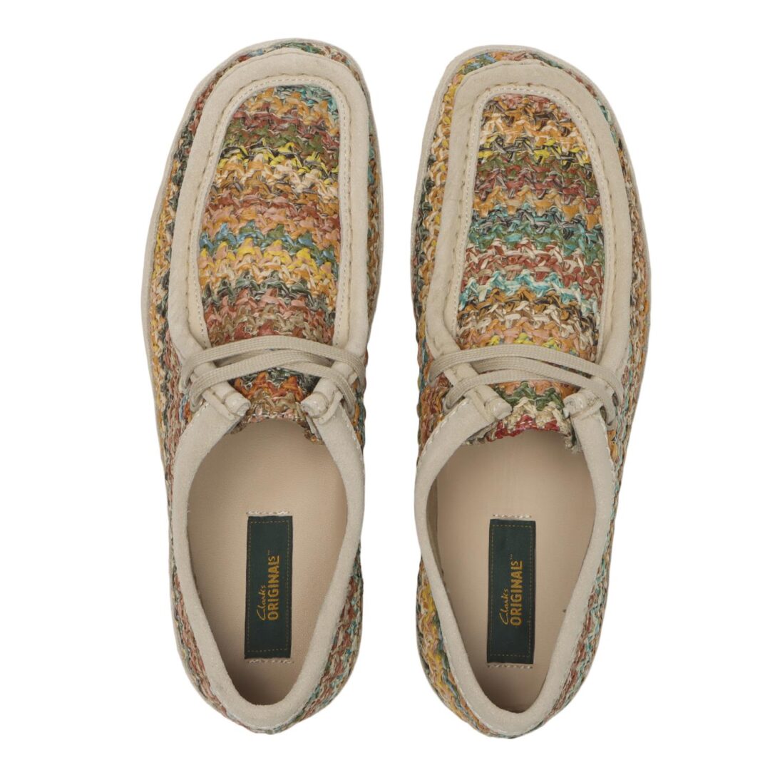 【2025年 4/5 発売】Clarks WALLABEE “MULTI RAFFIA” (クラークス ワラビー “マルチラフィア”)