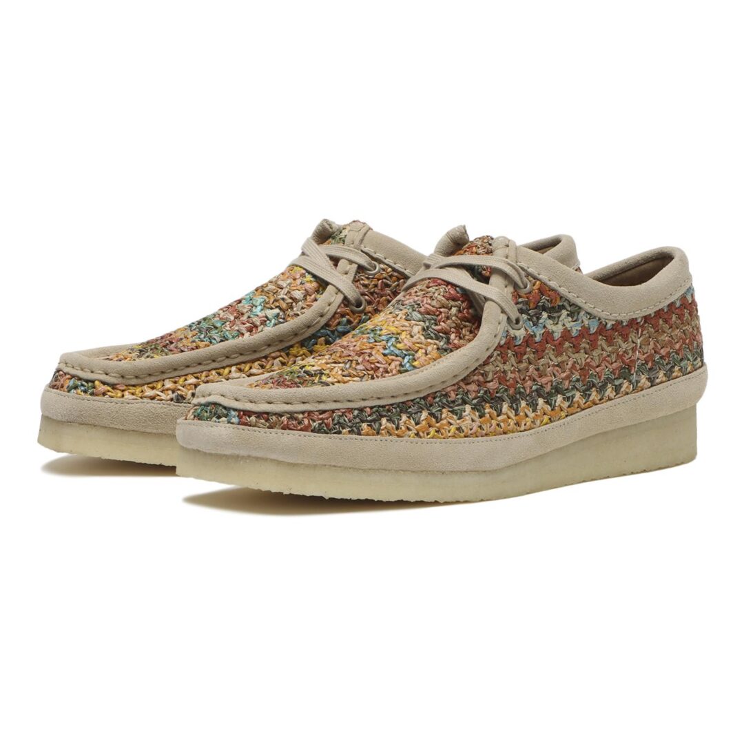 【2025年 4/5 発売】Clarks WALLABEE “MULTI RAFFIA” (クラークス ワラビー “マルチラフィア”)