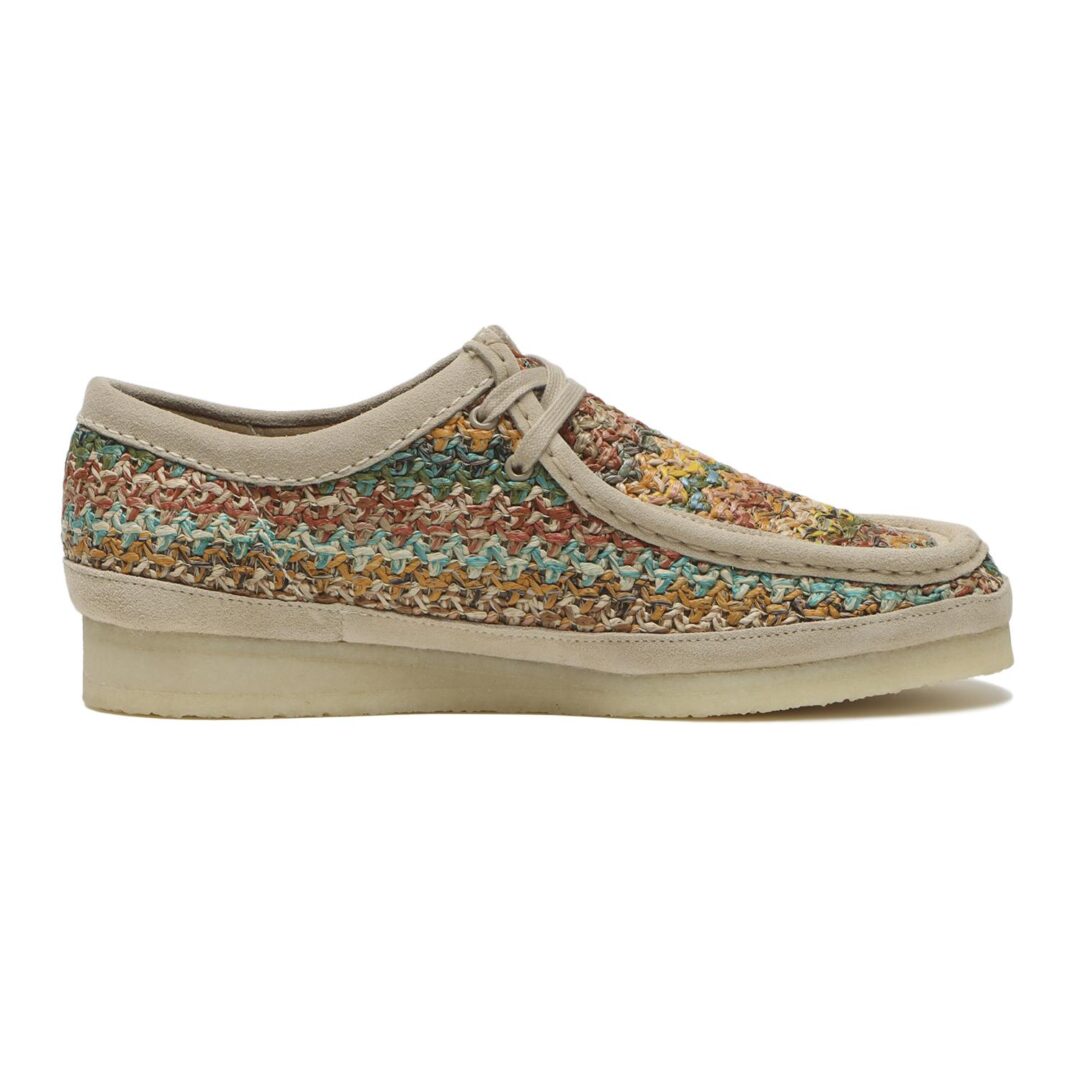 【2025年 4/5 発売】Clarks WALLABEE “MULTI RAFFIA” (クラークス ワラビー “マルチラフィア”)