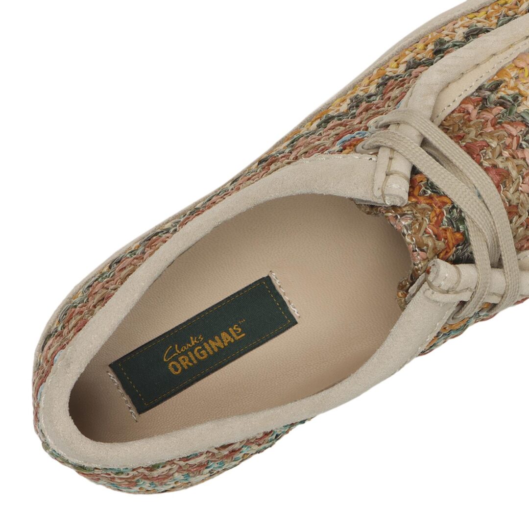 【2025年 4/5 発売】Clarks WALLABEE “MULTI RAFFIA” (クラークス ワラビー “マルチラフィア”)