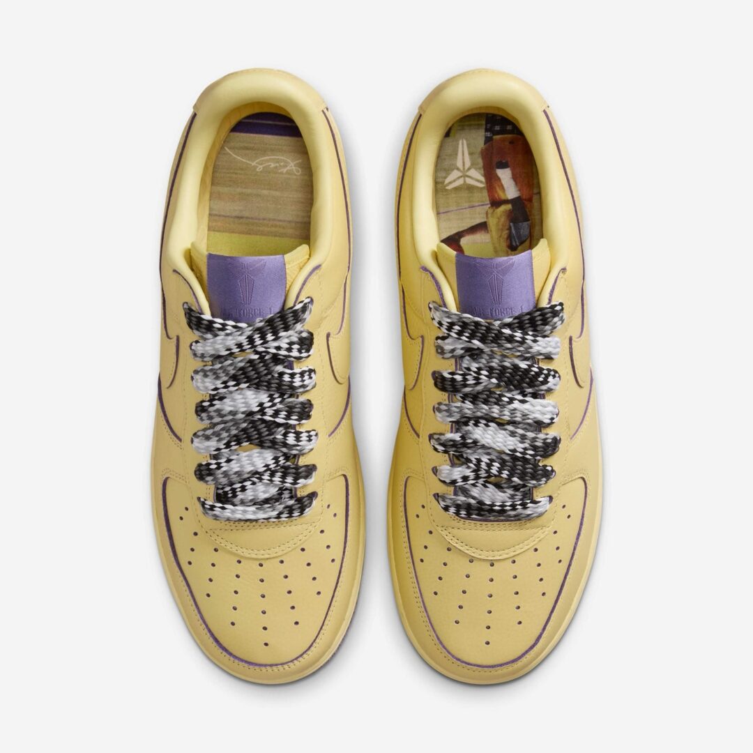 【2025年 6/28 発売】Kobe Bryant × NIKE AIR FORCE 1 LOW PROTRO QS “Soft Yellow” (コービー・ブライアント ナイキ エア フォース 1 ロー プロトロ “ソフトイエロー”) [HV9408-700]