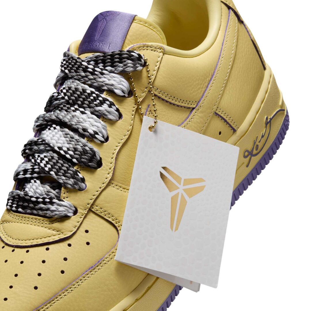 【2025年 6/28 発売】Kobe Bryant × NIKE AIR FORCE 1 LOW PROTRO QS “Soft Yellow” (コービー・ブライアント ナイキ エア フォース 1 ロー プロトロ “ソフトイエロー”) [HV9408-700]