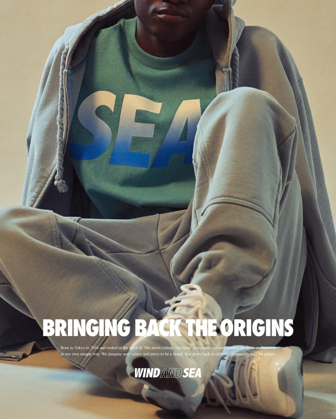 「原点回帰」をテーマに2018年に誕生したWIND AND SEA “BRINGING BACK THE ORIGINS”が2025年 4/26 発売 (ウィンダンシー)