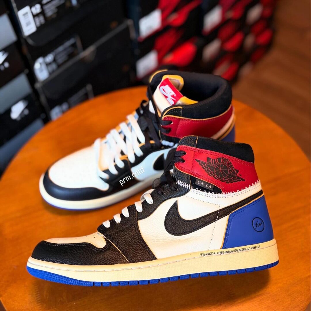 【国内 2026年 2/6 & 2/27 発売予定】FRAGMENT × UNION × NIKE AIR JORDAN 1 RETRO HIGH OG SP (フラグメント ユニオン ナイキ エア　ジョーダン レトロ ハイ) [IO7847-001/IO7847-002/II7282-100]