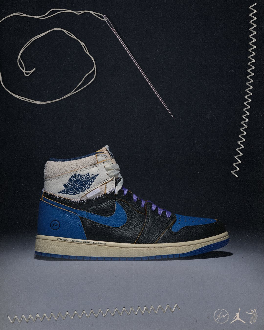 【国内 2026年 2/6 & 2/27 発売予定】FRAGMENT × UNION × NIKE AIR JORDAN 1 RETRO HIGH OG SP (フラグメント ユニオン ナイキ エア　ジョーダン レトロ ハイ) [IO7847-001/IO7847-002/II7282-100]