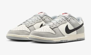 【2025年 4/7 発売】NIKE DUNK LOW “Nubuck Sail/Wolf Grey” (ナイキ ダンク ロー “ヌバック セイル/ウルフグレー”) [IB3079-101]