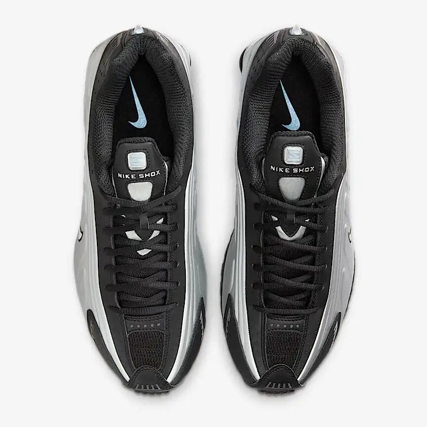 【2025年 4/7 発売】NIKE SHOX R4 “Metallic Silver/White/Psychic Blue” (ナイキ ショックス “メタリックシルバー/ブラック/サイキックブルー”) [HQ1988-004]