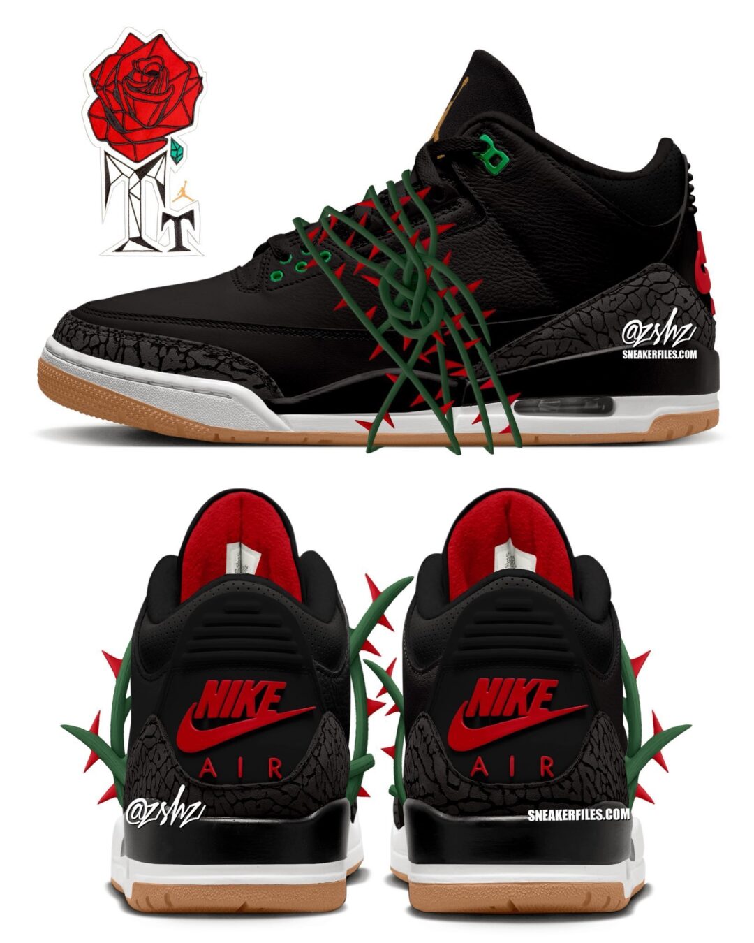 【国内 2026年 3/14 発売】Teyana Taylor x NIKE AIR JORDAN 3 “A Rose From Harlem” (ティヤナ・テイラー ナイキ エア ジョーダン ローズ フロム ハーレム) [IF3097-300]