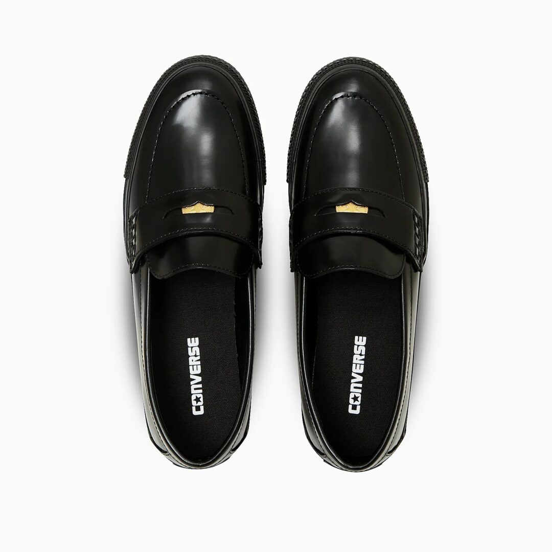 【2025年 5/30 発売】ローファーにガラスレザーを採用した CONVERSE ALL STAR COINLOAFER (コンバース オールスター コインローファー) [31315090/31315091]