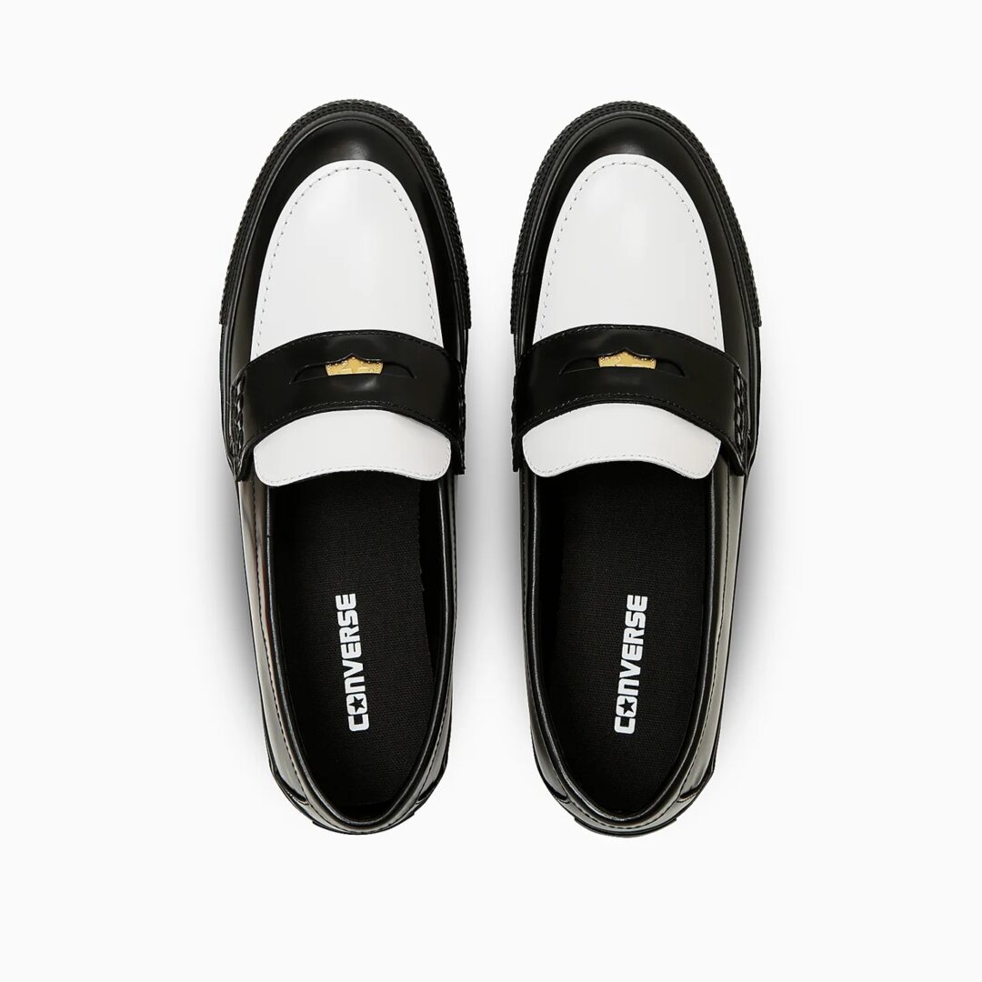 【2025年 5/30 発売】ローファーにガラスレザーを採用した CONVERSE ALL STAR COINLOAFER (コンバース オールスター コインローファー) [31315090/31315091]