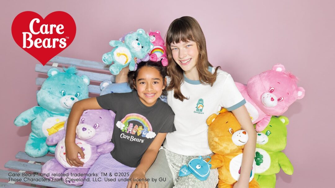 Care Bears × GU コラボレーションが2025年 5/2 発売予定 (ジーユー ケアベア)