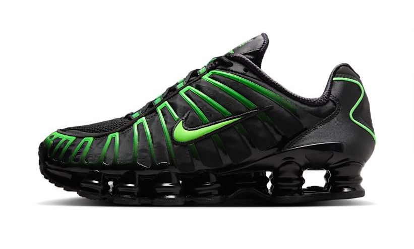 【2025年 発売予定】NIKE SHOX TL “Black/Neon Green” (ナイキ ショックス TL “ブラック/ネオングリーン”) [AV3595-012]