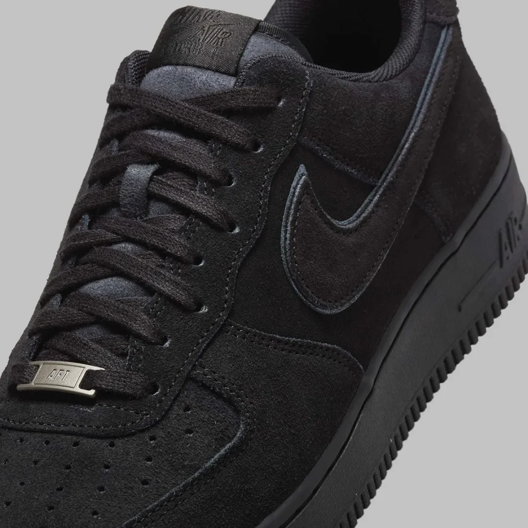 【2025年 夏 発売予定】NIKE AIR FORCE 1 LOW “SUEDE/Black Cat” (ナイキ エア フォース 1 ロー “スエード/ブラックキャット”) [HQ1966-002]