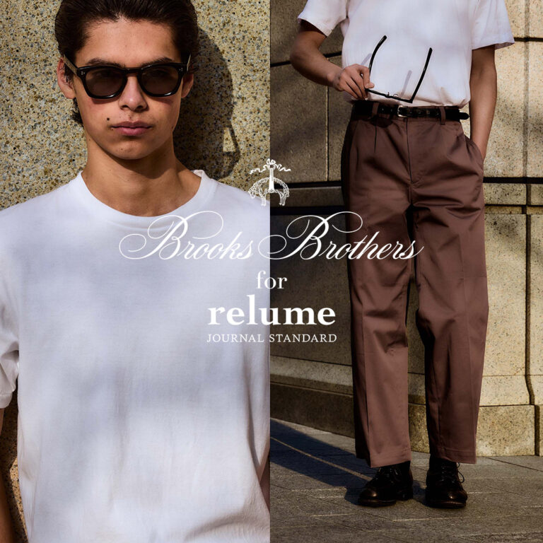 人気が高い Brooks Brothers 別注プリーツ relume STANDARD JOURNAL for パンツ