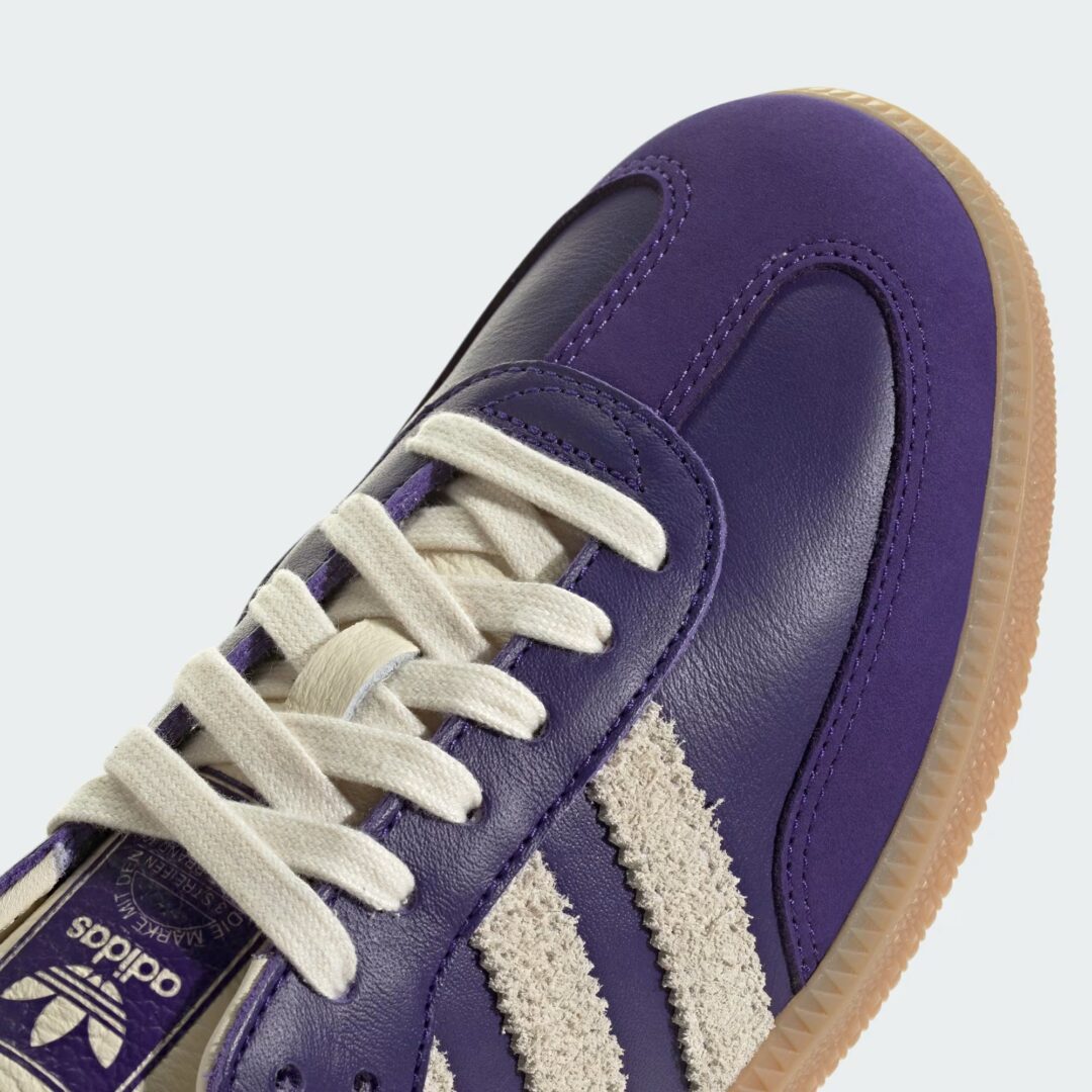 【2025年 発売】adidas Originals W SAMBA OG “Collegiate Purple/Cream White/Gum” (アディダス オリジナルス サンバ “パープル/ホワイト/ガム”) [JR0035]