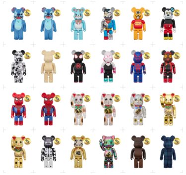 歴代スパイダーマン、MICKEY MOUSE x Zoff、怪獣8号 など、受注生産/限定販売ベアブリック 2025年5月度 (BE@RBRICK)