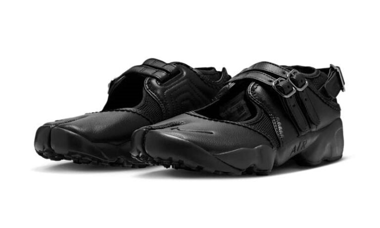 Nike - WMNS Air Rift Sneaker in Triple Black - HF5389-001
