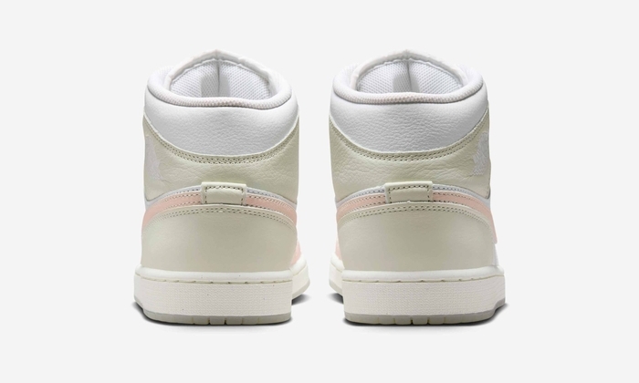 【2025年 4/16 発売】NIKE AIR JORDAN MID “White/Guava Ice” (ナイキ エア ジョーダン ミッド “ホワイト/グァバアイス”) [HJ6654-100]
