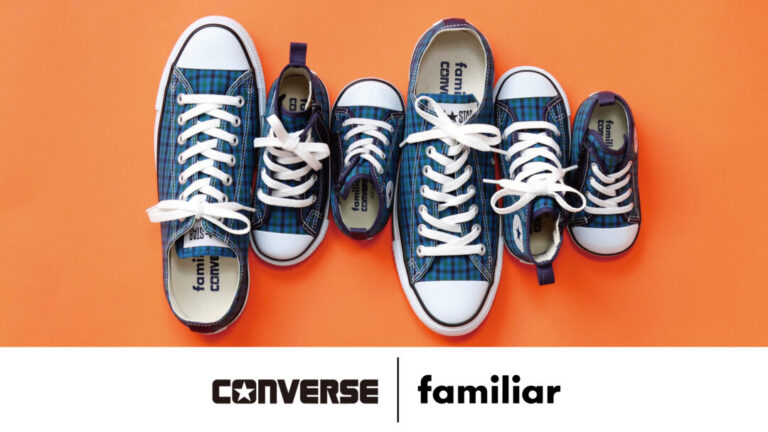 2025年 5/7 発売】CONVERSE × familiar コラボ第2弾 ALL STAR OX