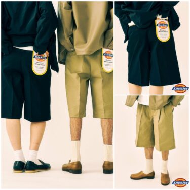 Dickies × 417 EDIFICE 別注 2タックショーツが2025年 5月下旬 発売 (ディッキーズ エディフィス)