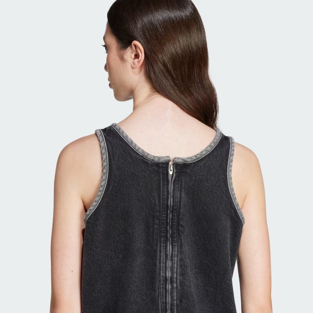 「アディダス アディカラー」からデニムを使用したタンクワンピースが発売 (adidas Adicolor Denim Three Stripes Tank Dress) [JD2580/JD3108]