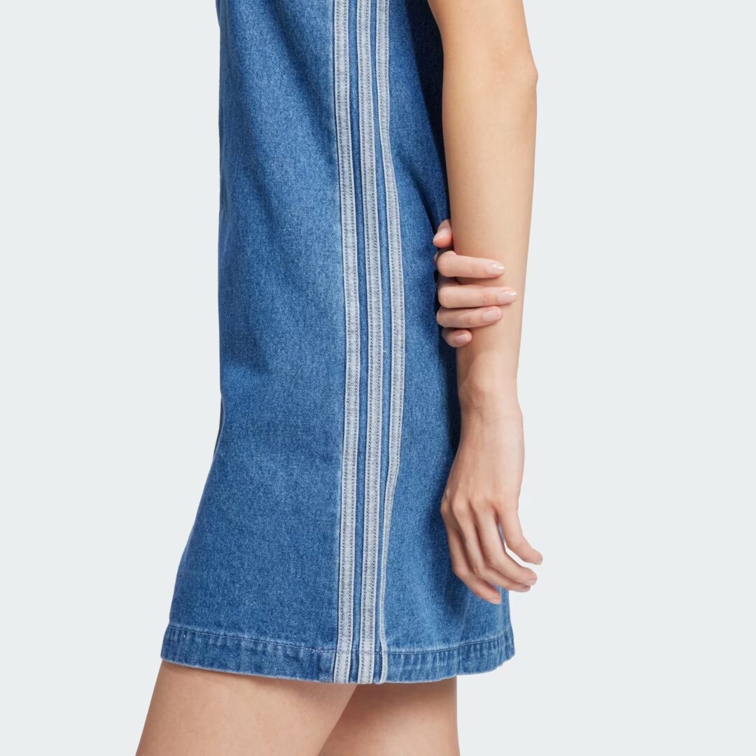 「アディダス アディカラー」からデニムを使用したタンクワンピースが発売 (adidas Adicolor Denim Three Stripes Tank Dress) [JD2580/JD3108]