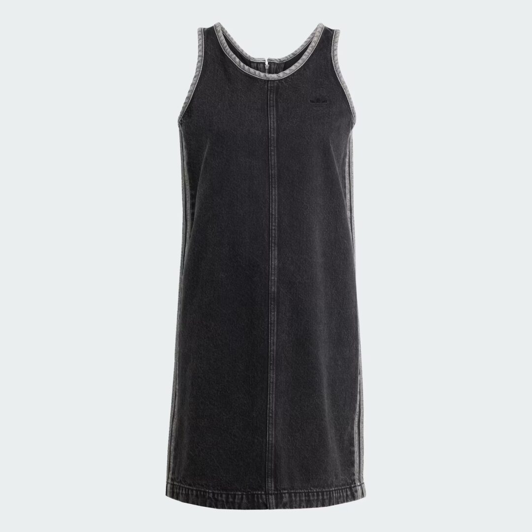 「アディダス アディカラー」からデニムを使用したタンクワンピースが発売 (adidas Adicolor Denim Three Stripes Tank Dress) [JD2580/JD3108]