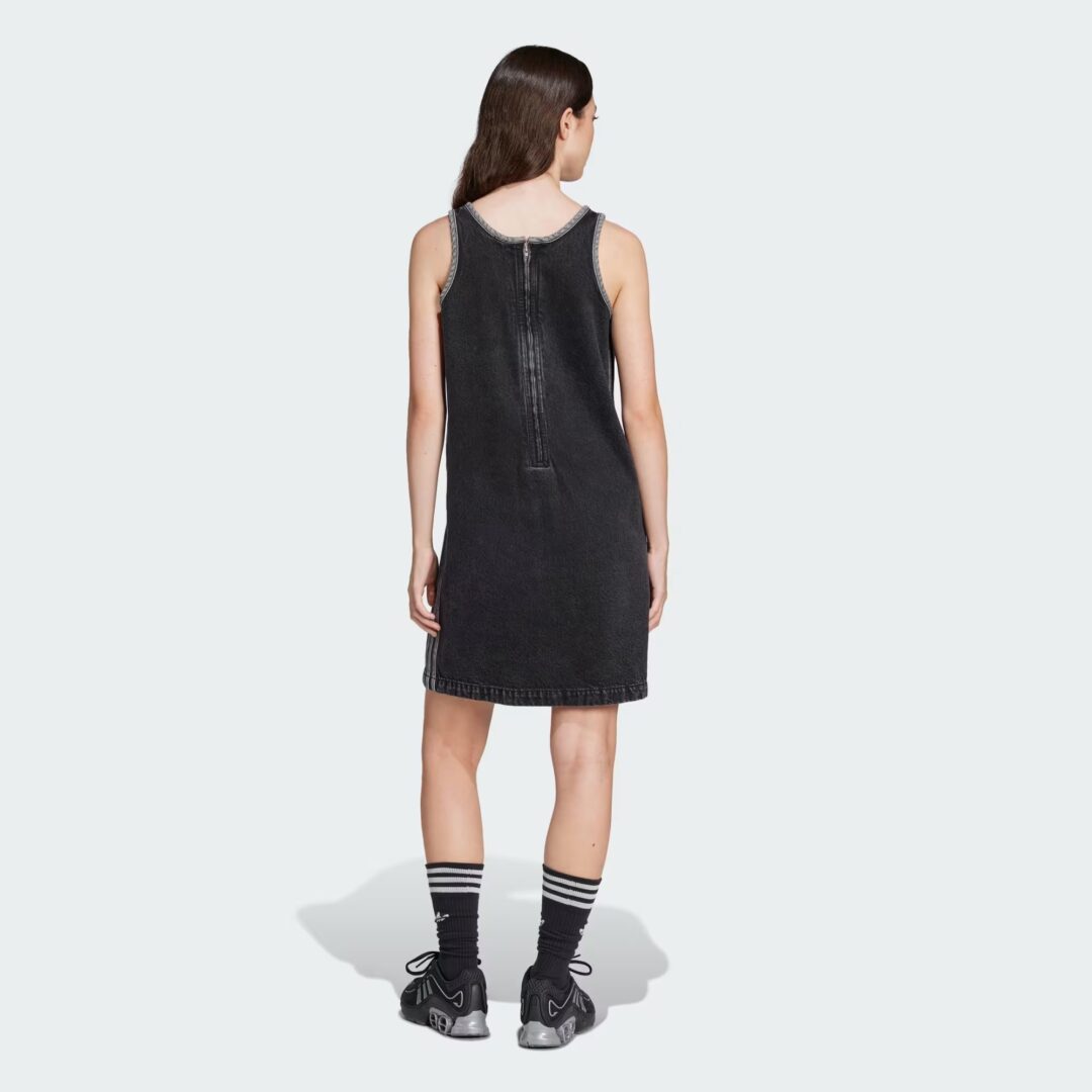 「アディダス アディカラー」からデニムを使用したタンクワンピースが発売 (adidas Adicolor Denim Three Stripes Tank Dress) [JD2580/JD3108]