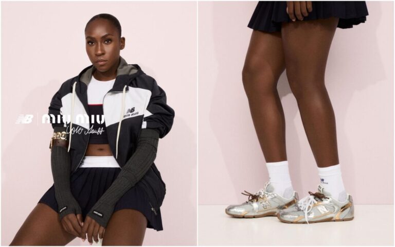 [Miu Miu] ミュウミュウ Gonna New Balance x Miu Miu with Coco Gauff コレクションが2025年 9