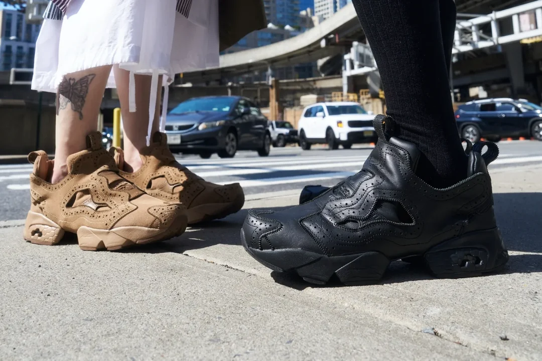 【2025年 5/2 発売】ENGINEERED GARMENTS × REEBOK INSTA PUMP FURY 94 EG “Black/Brown” (エンジニアド ガーメンツ リーボック インスタ ポンプ フューリー “ブルー”) [100217033/100217034]