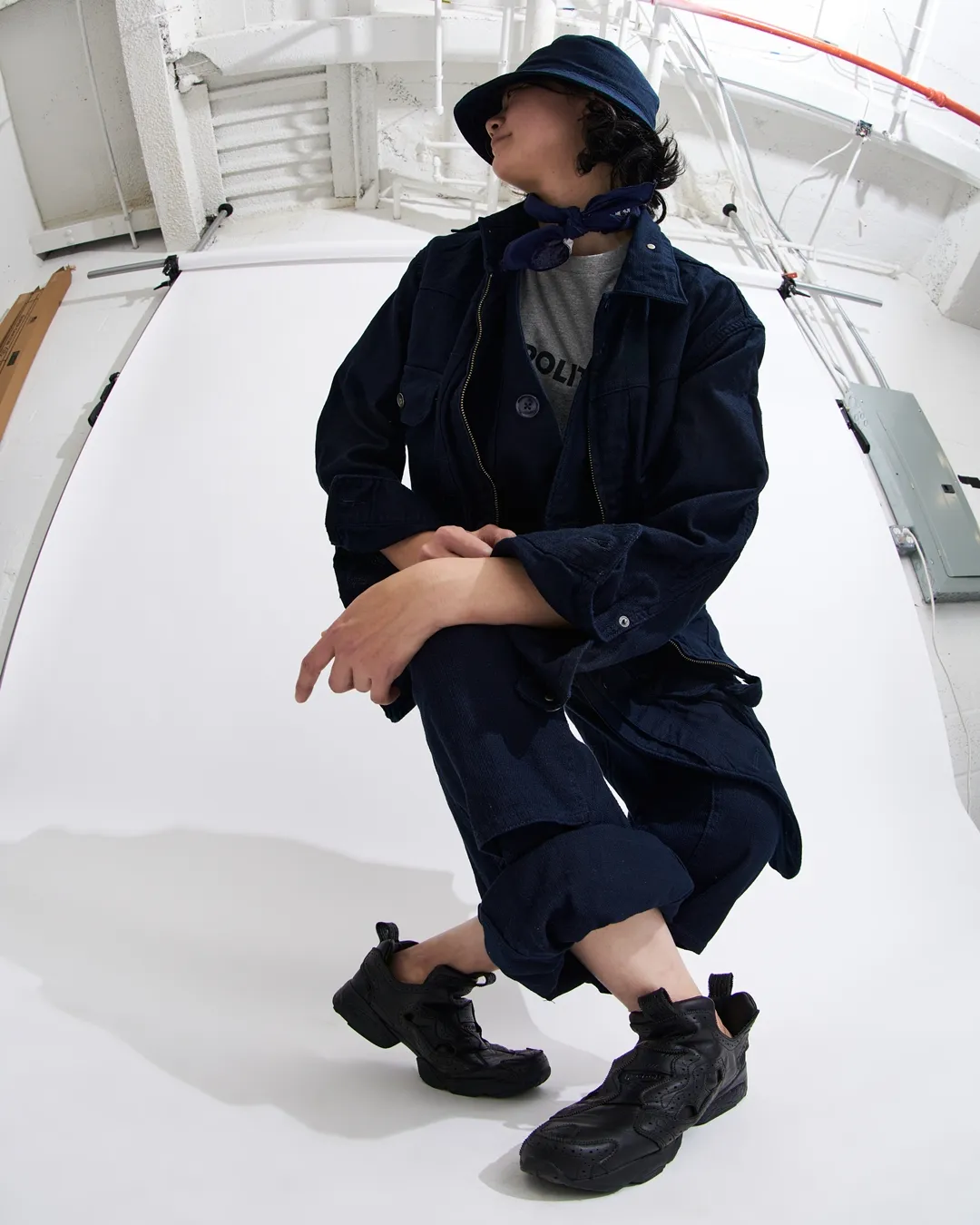 【2025年 5/2 発売】ENGINEERED GARMENTS × REEBOK INSTA PUMP FURY 94 EG “Black/Brown” (エンジニアド ガーメンツ リーボック インスタ ポンプ フューリー “ブルー”) [100217033/100217034]