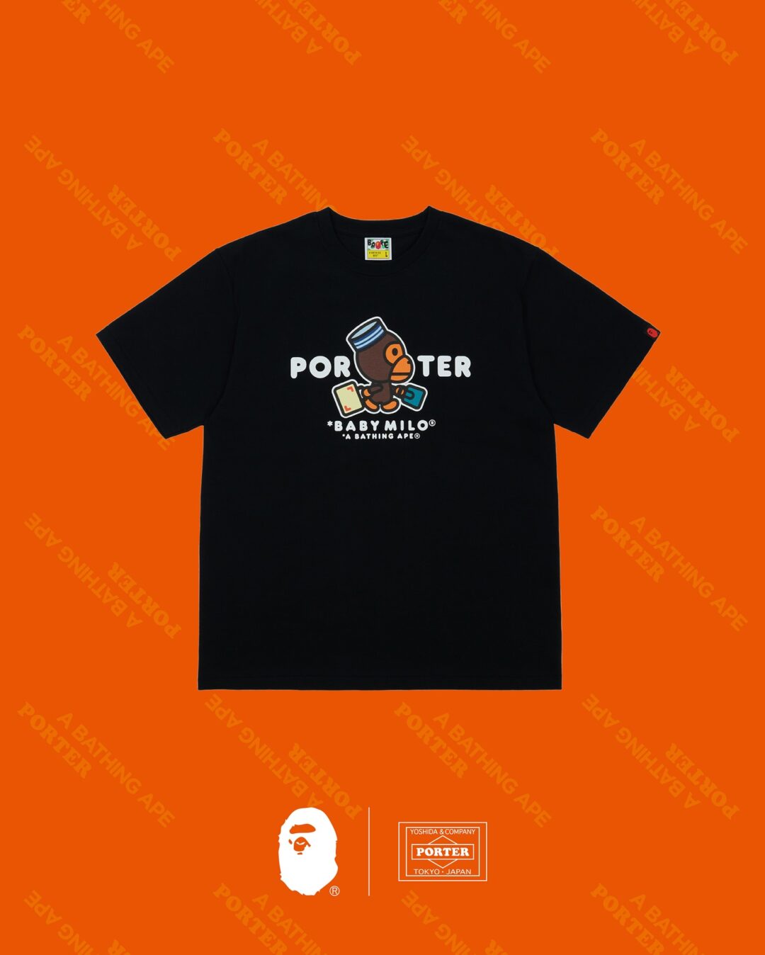 A BATHING APE × PORTER STAND 10周年 コラボが2024年 4/25 & 5/24 発売 (ア ベイシング エイプ ポーター)