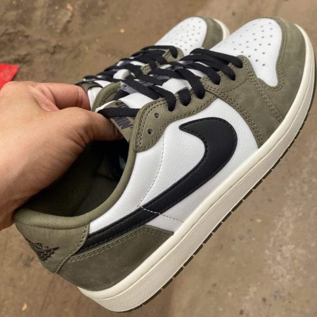 【2026年 春 発売予定】NIKE AIR JORDAN 1 RETRO LOW OG “Medium Olive” (ナイキ エア ジョーダン 1 レトロ ロー OG “ミディアムオリーブ”) [HQ6998-200]